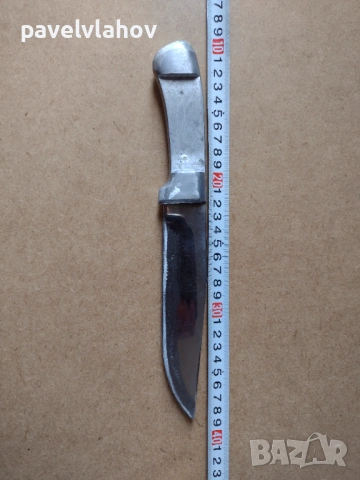 Нож - ловен, производство на “Хан Тервел”, модифициран и за доработка , снимка 10 - Ножове - 53972362