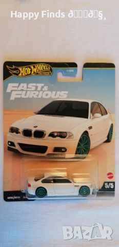 💕🧸Hot Wheels BMW M3 Fast end Furious, `71 Mustang Mach Premium, снимка 3 - Колекции - 45686215