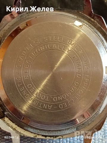 Стар механичен часовник ALPEN DE LUXE рядък за КОЛЕКЦИЯ 54397, снимка 7 - Антикварни и старинни предмети - 54118274