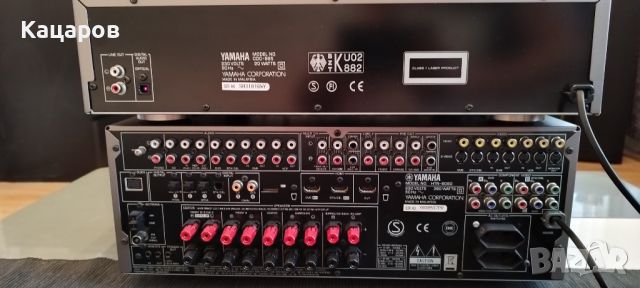 Yamaha - HTR-6060 /CDC-665 5 Disc , снимка 2 - Ресийвъри, усилватели, смесителни пултове - 45483934