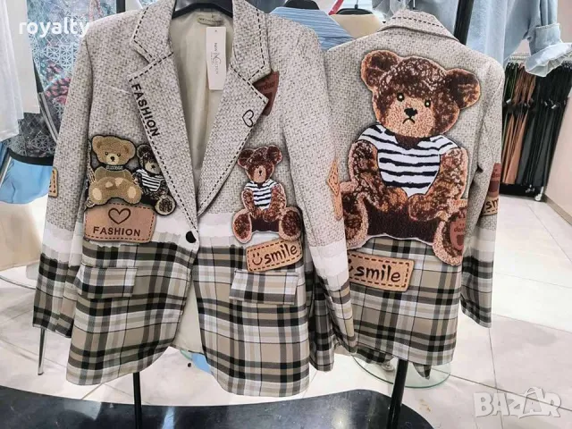 Дизайнерски сака Tedy Bear 