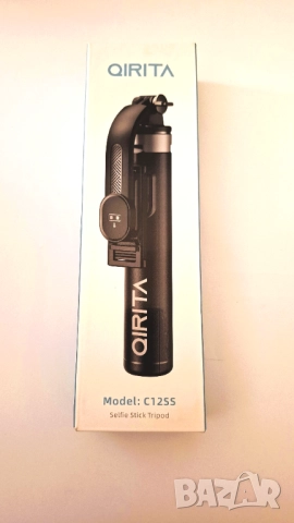 Нов Селфи Стик и Трипод QIRITA C12SS – 2 в 1 с Дистанционно