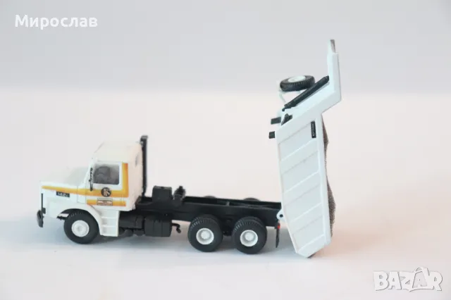 KIBRI H0 1/87 SCANIA САМОСВАЛ КАМИОН ТИР МОДЕЛ, снимка 7 - Колекции - 50142835