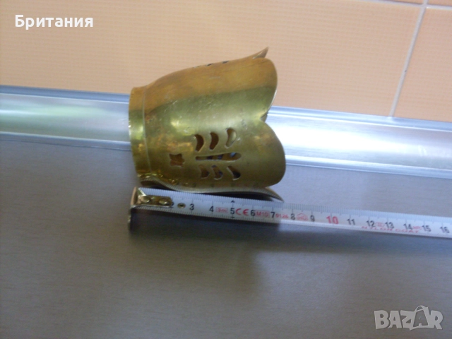 Бронзова свещник., снимка 8 - Декорация за дома - 52921211