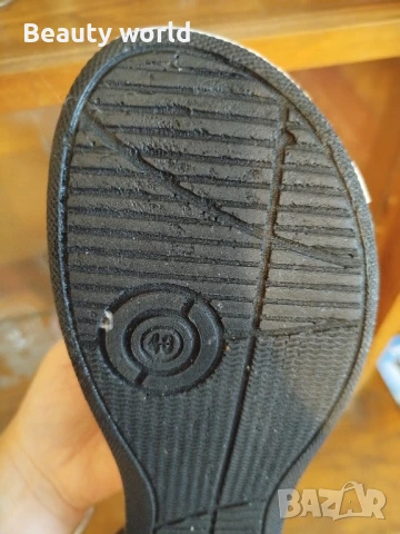 Бели чехли 40 номер , снимка 8 - Чехли - 50995881