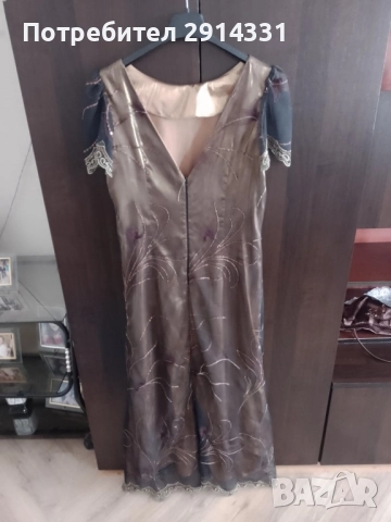 Официална дамска рокля - ръчна изработка , снимка 2 - Рокли - 51483811