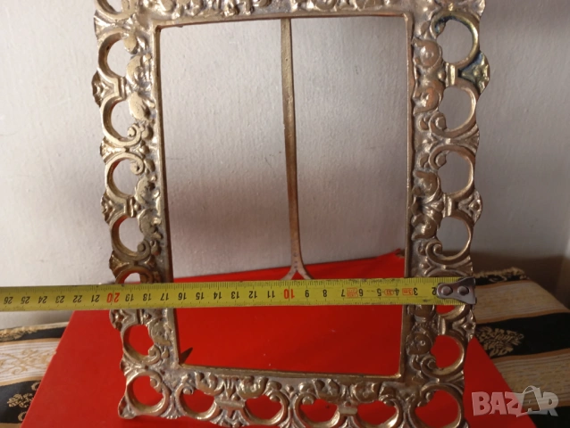 Винтидж рамка за снимка,огледало, снимка 3 - Антикварни и старинни предмети - 53673532