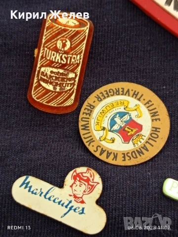РЕКЛАМНИ ЗНАЧКИ 10 броя СТАРИ РЕДКИ за КОЛЕКЦИЯ ДЕКОРАЦИЯ 12232, снимка 2 - Колекции - 50571410
