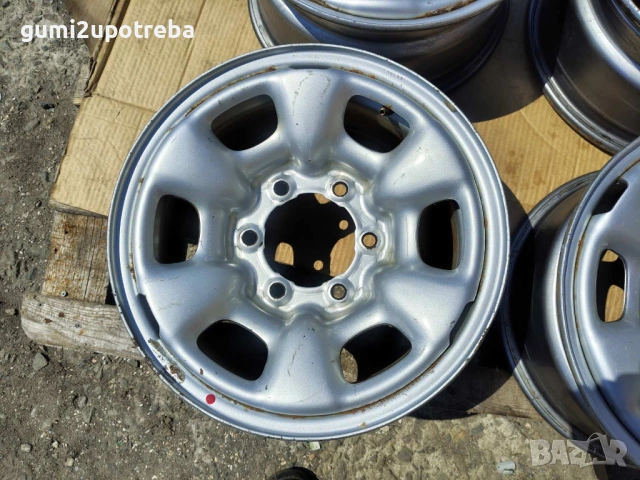 15цола Джанти 6х139,7 Toyota HiAce Hilux 7JJ et30 Отв 106,1мм, снимка 3 - Гуми и джанти - 54254627
