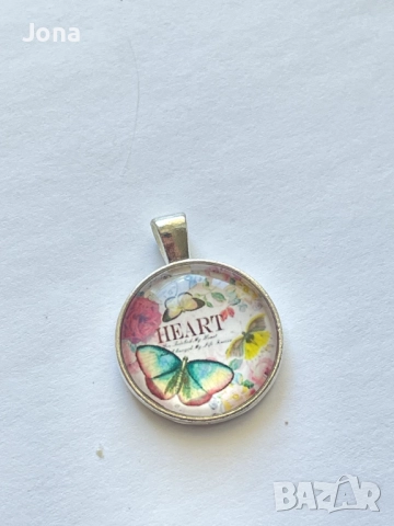 Артистични колиета с пеперуди , снимка 4 - Колиета, медальони, синджири - 46483924