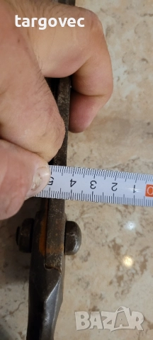 старинна професионална сарашка абаджийска ножица, снимка 4 - Антикварни и старинни предмети - 52300505