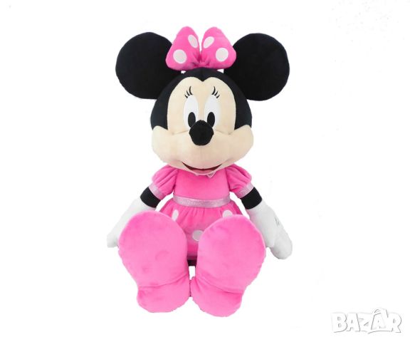 Плюшена играчка - Мини Маус с розова рокличка, XL, снимка 1 - Плюшени играчки - 45567832