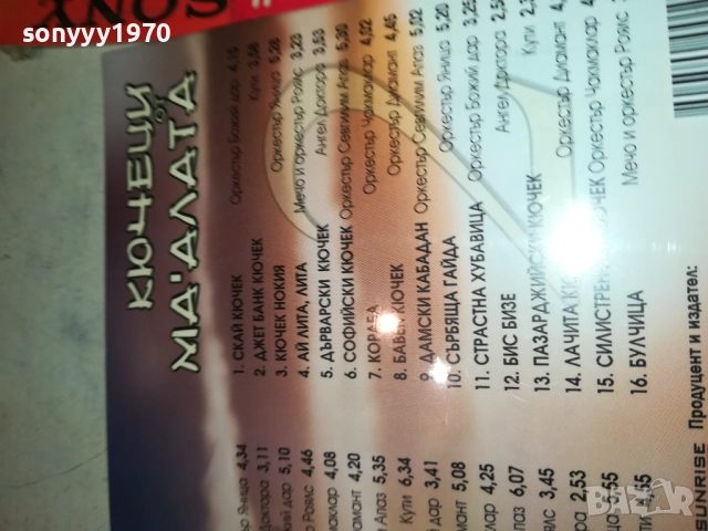 КЮЧЕЦИ ОТ МАХАЛАТА Х2 ЦД 0810251708, снимка 16 - CD дискове - 51988283