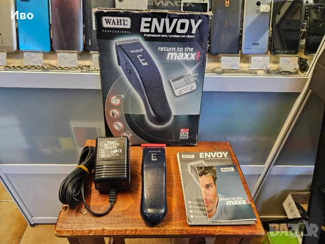 Машинка за подстригване WAHL ENVOY Нова, пълен комплект