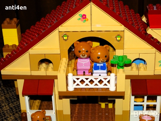 Unico Plus Maximilian Families – къща с мечета, конструктор - съвместим с Лего Дупло, снимка 2 - Конструктори - 52976831