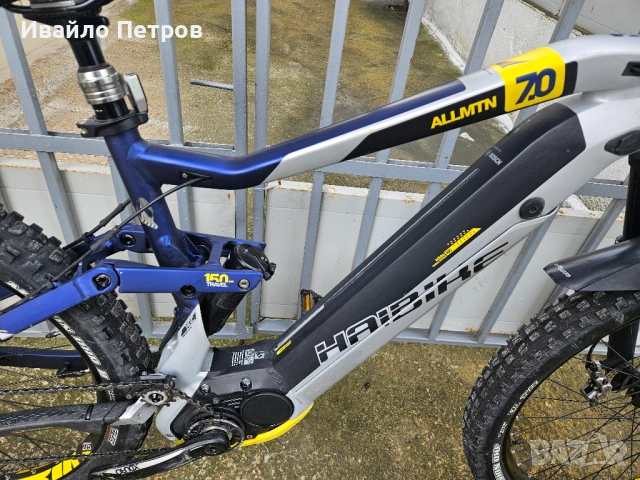 Електрически велосипед 27.5 цола HAIBIKE-шест месеца гаранция, снимка 9 - Велосипеди - 53561000
