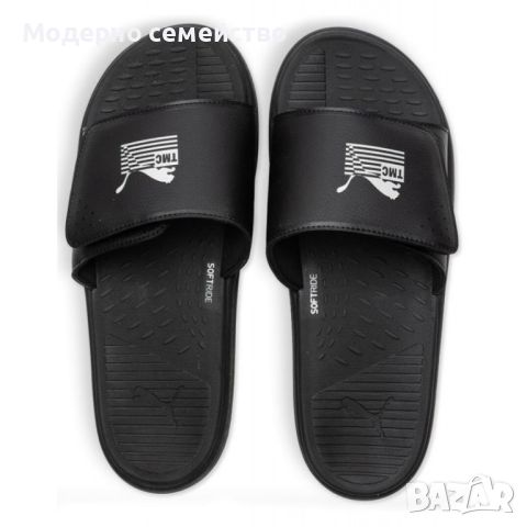 Джапанки puma x nipsey hussle the marathon continues softride slides black, снимка 1 - Джапанки - 46739611