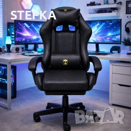 Геймърски стол Нови !!!77€, снимка 2 - Геймърски - 53444063