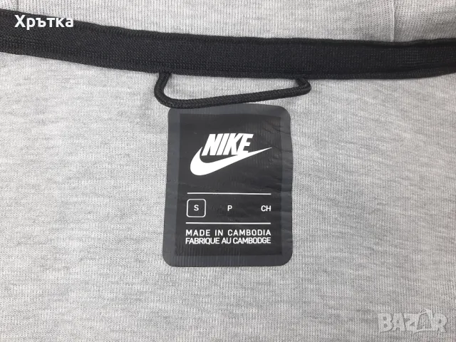 Nike Tech Fleece - Оригинално мъжко горнище размер S, снимка 8 - Спортни дрехи, екипи - 48985111