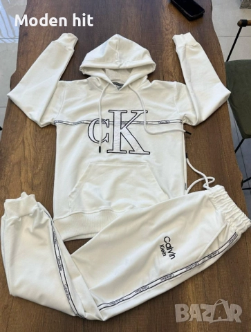 Calvin Klein дамски екипи /худи и долнище/ висок клас реплика, снимка 3 - Спортни екипи - 52653468