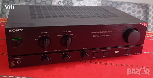 Sony TA-F120, снимка 7 - Ресийвъри, усилватели, смесителни пултове - 51739572