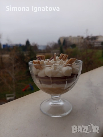 Ръчно направена натурална соева свещ, снимка 3 - Декорация за дома - 53516889