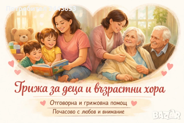 Детегледачка, помощник в домакинството.