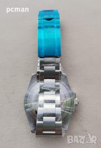 Cadisen Silver Gray Neptune C8210 Луксозен мъжки автоматичен механичен часовник с метална верижка, снимка 5 - Мъжки - 46443025