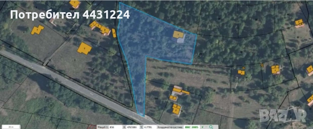 Поземлен имот в урбанизирана територия, застроен с масивна двуетажна жилищна сграда – груб строеж, в, снимка 6 - Къщи - 51617618