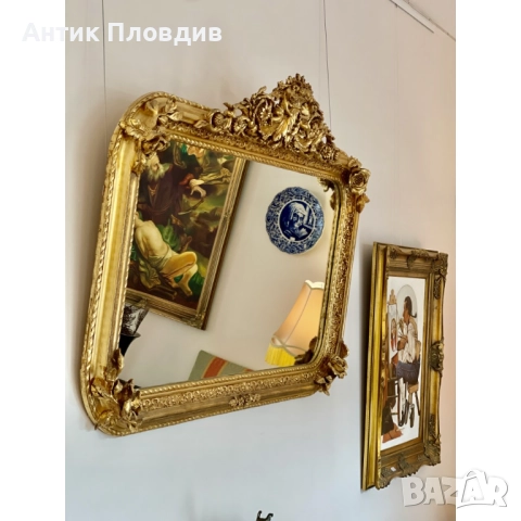 Хоризонтално огледало - Ангели, снимка 3 - Огледала - 52738171