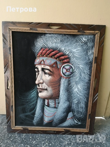 картина, масло върху платно. 