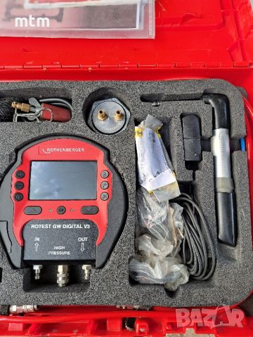 детектор за течове ROTHENBERGER ROTEST GW Digital V3, снимка 3 - Други инструменти - 45851092