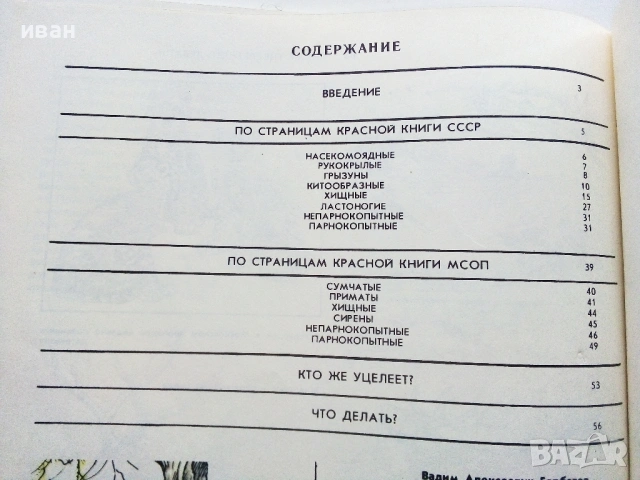 Они должны жить - Млекопитающие - М.В.Черкасова - 1982г., снимка 9 - Енциклопедии, справочници - 53111114