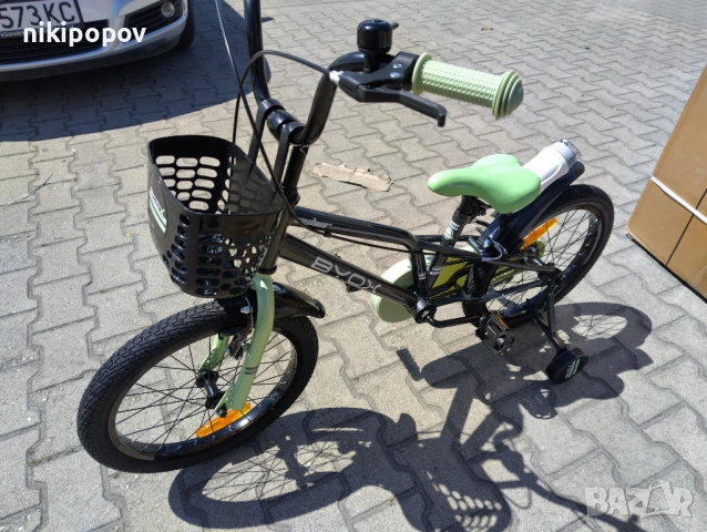 BYOX Велосипед 18" CYBER сив, снимка 6 - Велосипеди - 53772833