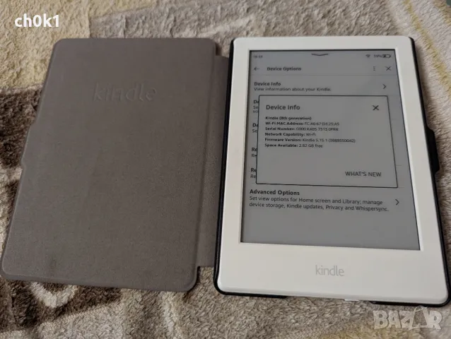 Kindle 8th Gen, снимка 1 - Електронни четци - 48230245