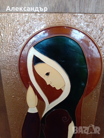 Старо медно пано картина, снимка 2 - Пана - 54009113