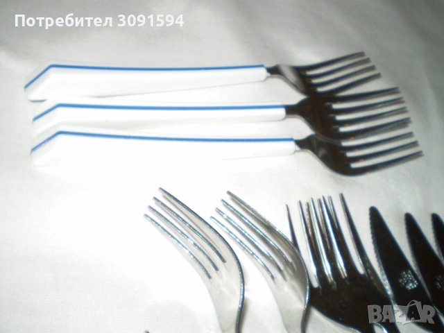 Винтидж прибори зППрибори  хранене от авиокомпания от 80-те години на миналия век, снимка 3 - Прибори за хранене, готвене и сервиране - 53010714