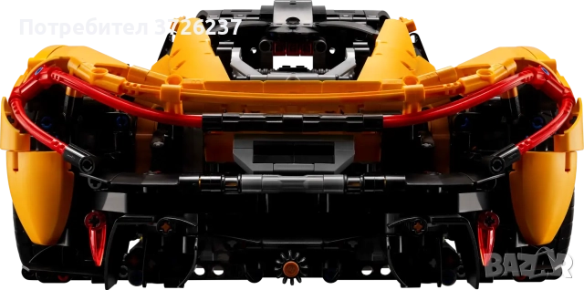 LEGO Technic McLaren P1 (42172), абсолютно нов, в запечатана кутия., снимка 5 - Колекции - 51551571