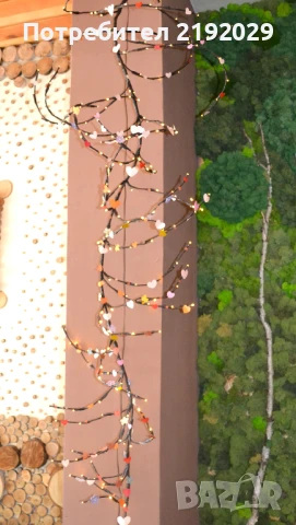 СВЕТЕЩ ГИРЛЯНД МИКРОЛЕД СВЕТЛИНИ , снимка 4 - Декорация за дома - 51340465