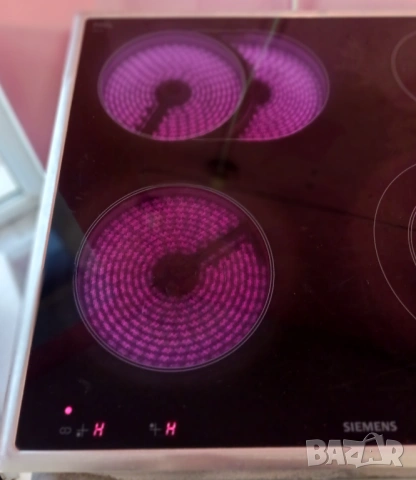 Печка за вграждане с керамичен плот SIEMENS, снимка 11 - Печки, фурни - 53875405