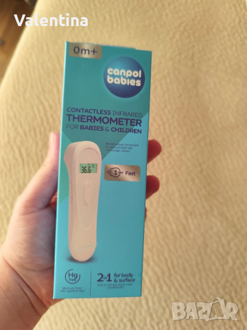 Безконтактен термометър Canpol, снимка 6 - Други стоки за дома - 52814502