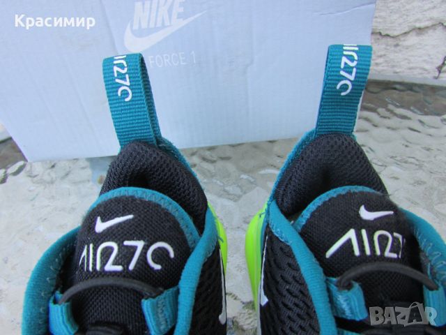 Детски маратонки Nike Air Max 270, снимка 11 - Детски маратонки - 46401569