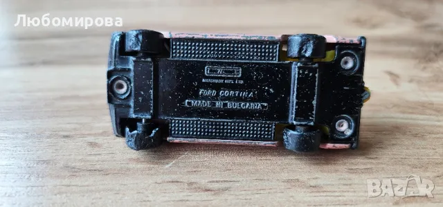 Matchbox Bulgaria/ Ford Cortina
, снимка 6 - Колекции - 50432934