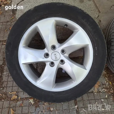 Джанти с летни гуми за KIA 17" 5x114,3, снимка 2 - Гуми и джанти - 46828920