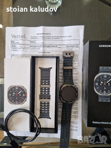 Samsung Galaxy Watch-Ultra 47mm.LTE-2025-гаранция, снимка 4 - Друга електроника - 53690406