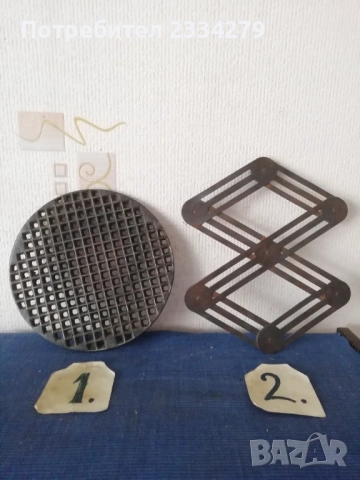 Стари пирустии, подложки за ютии. Различни години и модели. , снимка 4 - Антикварни и старинни предмети - 52085031