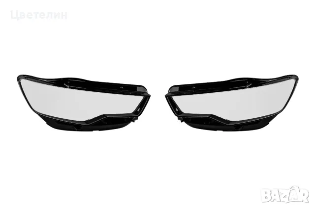 Ляво / Дясно стъкло за фар Audi А6 C7 преди фейслифт 