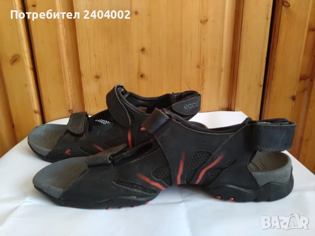 Сандали Ecco №43-Receptor technology,стелка 29,5см, снимка 4 - Мъжки сандали - 51391590