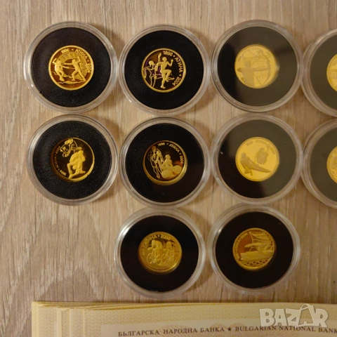 Пълен комплект монети Олимпиадата в Атина 2002 година , снимка 5 - Нумизматика и бонистика - 51992055