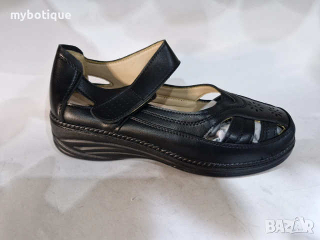 Дамски обувки перфорация 